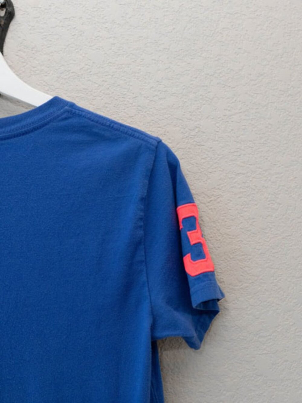 Polo Ralph Lauren Big Pony Tee Youth Medium 10-12 Blue Short Sleeve Shirt Logo - Picture 10 of 12